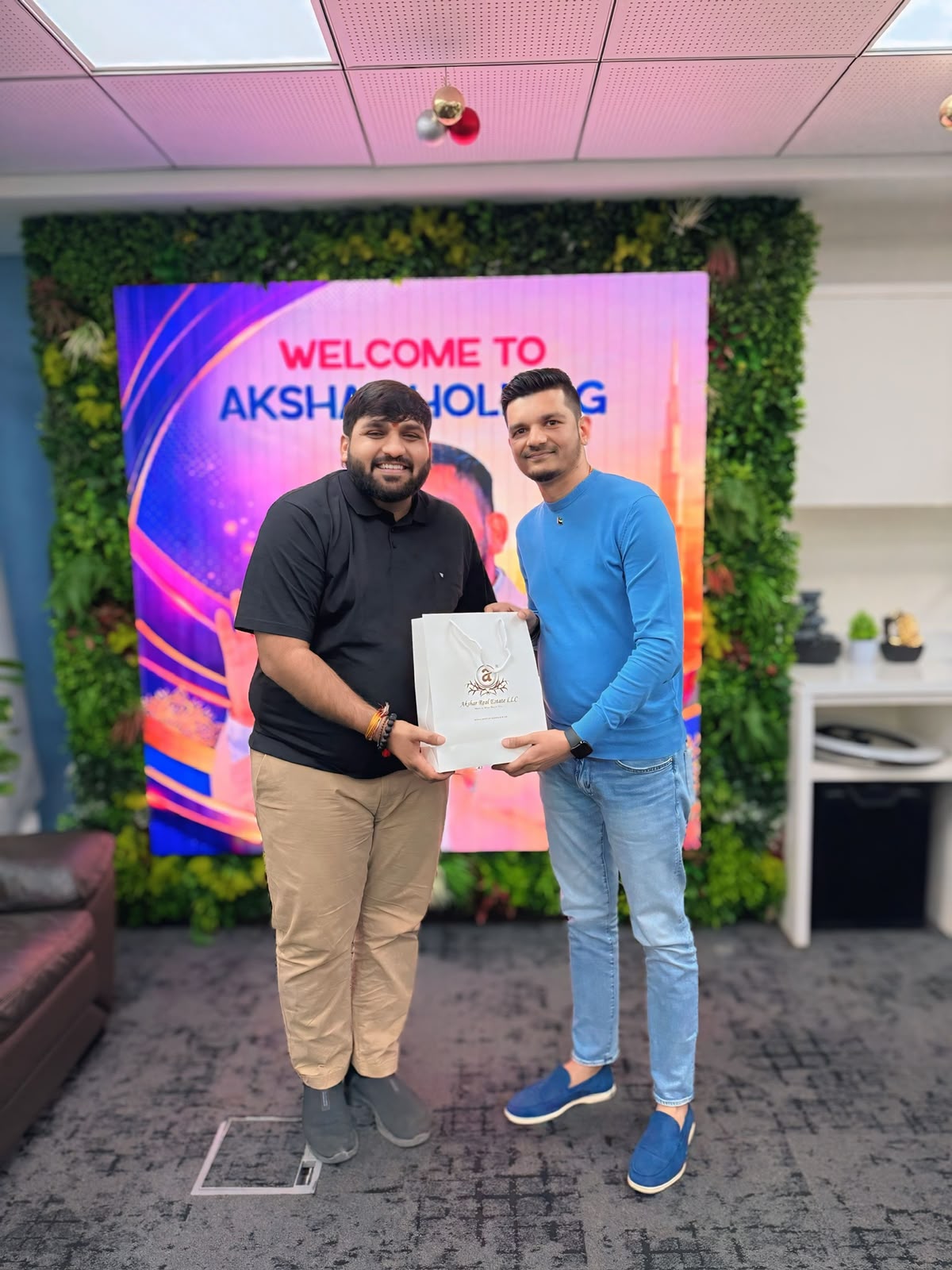 Priteesh Patel at an Akshar recognition